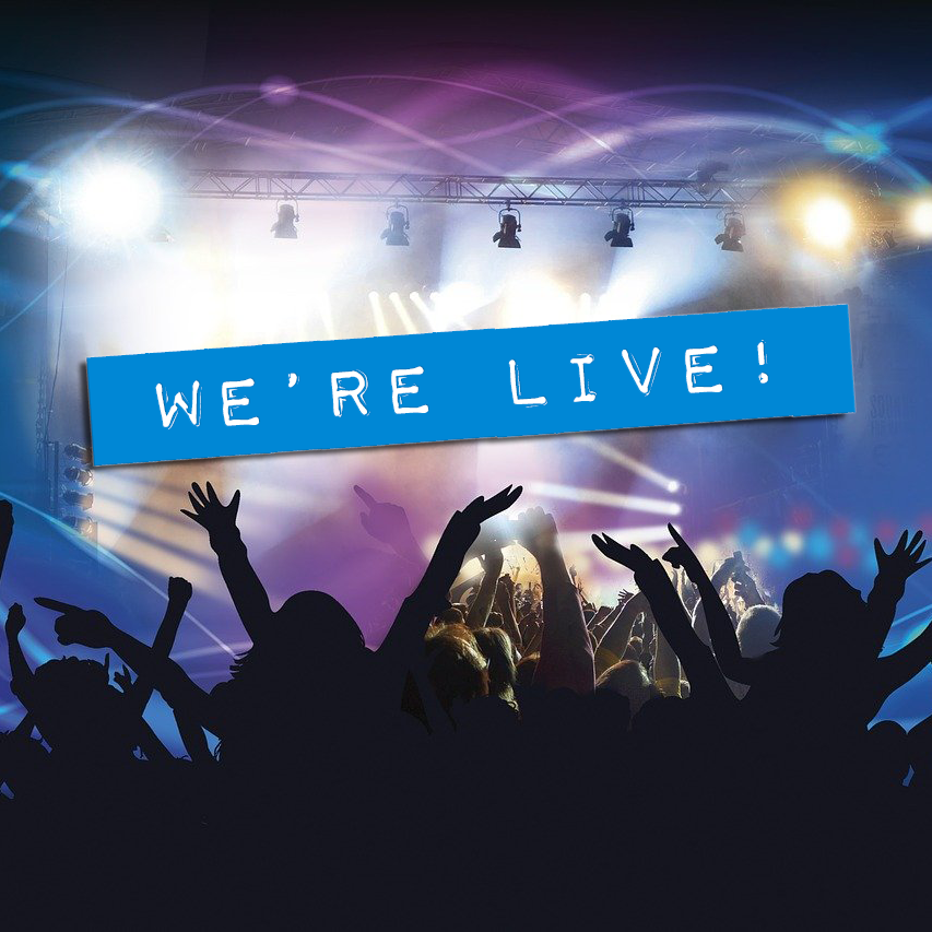 We’re Live!